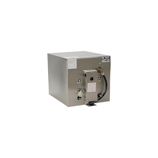 Attwood Seaward 120V AC 11 Gallon Water Heater w/ Front Heat Exchanger, Stainless Steel Exterior F1200 - main